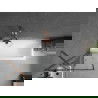 Mexen Next параван за вана 1-скридлови 60 x 150 см, черен модел, розово злато - 895-060-000-00-70-60