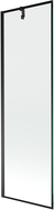 Mexen Next душ-параван с едно крило 60 x 150 см, черна рамка, черно - 895-060-000-00-70-70