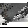 Mexen Next перална преграда 1-крила 60 x 150 см, черен модел, черен - 895-060-000-00-70-70