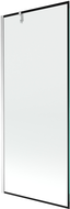 Mexen Next еднокрило параван за вана 80 x 150 cm, черна рамка, хром - 895-080-000-00-70-01
