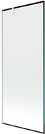 Mexen Next душ параван с едно крило 80 x 150 см, черна рамка, бял - 895-080-000-00-70-20