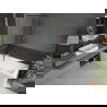 Mexen Next душ завеса за вана 1-крила 80 x 150 см, черен модел, златен - 895-080-000-00-70-50