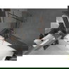 Mexen Next душ-экран 1-створчатый 80 x 150 см, черный узор, розовое золото - 895-080-000-00-70-60