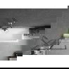 Mexen Next параван за вана 1-скръглови 60 x 150 см, черен десен, хром - 895-060-000-00-77-01