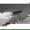 Mexen Next параван за вана 1-люлка 60 x 150 см, черен модел, розово злато - 895-060-000-00-77-60