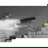 Mexen Next параван за вана с 1 крило 100 x 150 см, черен модел, бял - 895-100-000-00-77-20