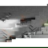 Mexen Next параван за вана 1-рылен 100 x 150 см, черен модел, розово злато - 895-100-000-00-77-60