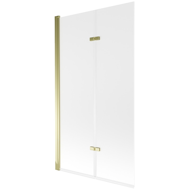 Mexen Castor душ параван 2-крила 100 x 150 см, матирано, златно - 892-100-002-50-30