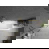 Mexen Flip двумерен екраниране 80 x 150 cm, матово, златно - 894-080-101-50-30