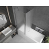 Mexen Flip душкабина за вана 2-крила 140 x 150 см, матирана, хром - 894-140-101-01-30