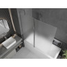 Mexen Flip душкабина за вана 2-крила 140 x 150 см, матирана, хром - 894-140-101-01-30