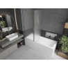 Mexen Flip душкабина за вана 2-крила 140 x 150 см, матирана, хром - 894-140-101-01-30