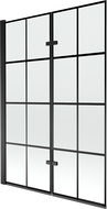 Mexen Castor душ кабина 2-слойна 120 x 150 см, черен модел, черен - 892-120-002-70-77