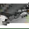 Mexen Flip параван за вана 2-крилен 140 x 150 cm, прозрачен, черен - 894-140-101-70-00