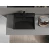 Mexen Ava мивка за плот от конгломерат 1/O 50 x 38 см, черна - 23015071