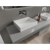 Mexen Ava плот за мивка с конгломерат Б/О 50 x 38 см, бяла - 23015000