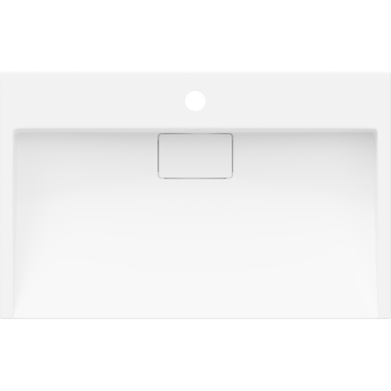 Mexen Ava конзолна мивка от конгломерат 1/O 60 x 38 см, бяла - 23016001