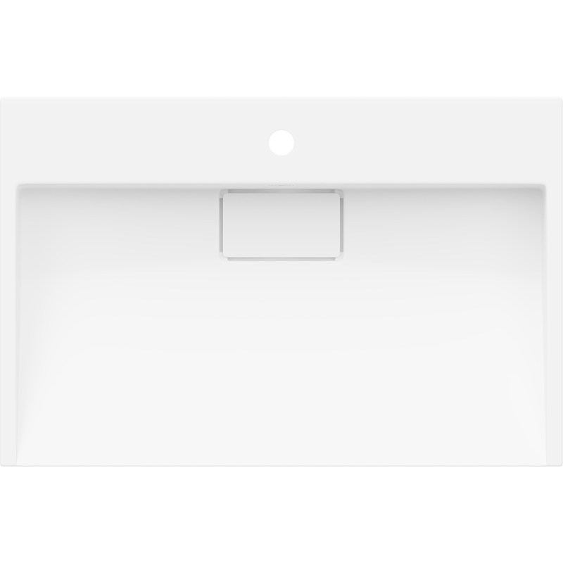 Mexen Ava конгломератна мивка за плот 1/O 70 x 46 см, бяла - 23017001