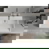 Mexen Ava мивка за плот от конгломерат B/O 80 x 46 см, бяла - 23018000