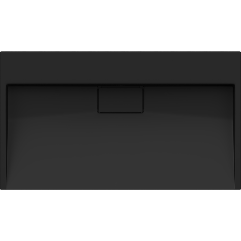 Mexen Ava плот за стояща мивка от конгломерат B/O 80 x 46 cm, черна - 23018070