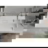 Mexen Ava настолна мивка от конгломерат B/O 100 x 46 см, бяла - 23011000