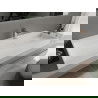 Mexen Ava мивка за плот от конгломерат 1/O 120 x 46 см, бяла - 23011201