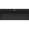 Mexen Ava мивка за вграждане от конгломерат 1/О 120 x 46 см, черна - 23011271