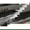Mexen Ava плот върху плот от конгломерат 1/O 120 x 46 см, черен - 23011271
