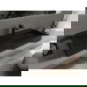 Mexen Ava мивка върху плот от конгломерат 1/O 100 x 46 cm, черна - 23011071