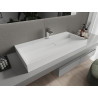 Mexen Ava модулна мивка от конгломерат 1/O 100 x 46 cm, бяла - 23011001