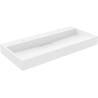 Mexen Ava плот за мивка от конгломерат 2/O 100 x 46 cm, бяла - 23011002