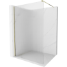 Mexen Киото душ стена Walk-in 120 x 200 cm, ивици 8 mm, златна - 800-120-101-50-09