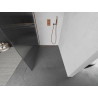 Mexen Kioto душ параван Walk-in 80 x 200 cm, райета 8 mm, розово злато - 800-080-101-60-09