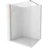 Mexen Kioto душ стена 120 x 200 см, ивици 8 мм, розово злато - 800-120-101-60-09