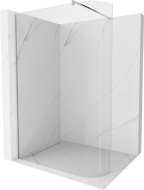 Mexen Kioto закръглен душ панел Walk-in 110 x 200 см, прозрачно 8 мм, хром - 800-110-101-01-06
