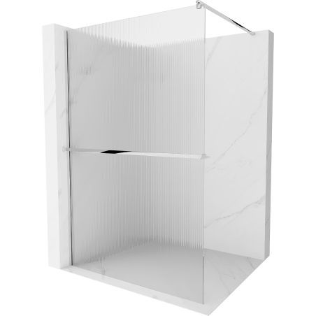 Mexen Kioto+ душ стена с рафт Walk-in 80 x 200 см, шарки, хром - 800-080-121-01-09