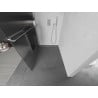 Mexen Kioto+ стена за душ с полица Walk-in 140 x 200 см, прозрачно, хром - 800-140-121-01-09