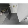 Mexen Kioto+ душ завеса с рафт Walk-in 90 x 200 см, прозрачен, златист - 800-090-121-50-09
