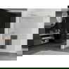 Mexen Kioto+ душова стена с полица Walk-in 140 x 200 см, прозрачен, златист - 800-140-121-50-09