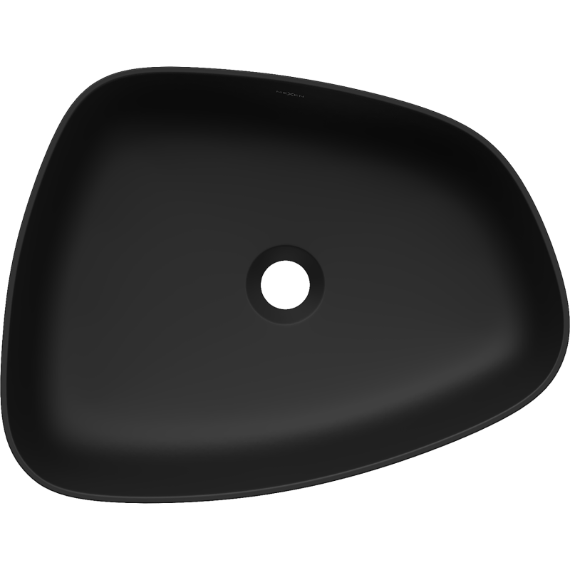 Mexen Ono конгломератна мивка за плот с размери 51 x 39 см, черна - 23045171