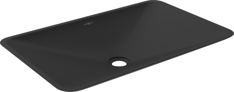Mexen Esper плот мивка от конгломерат 60 x 38 см, черна - 23036071