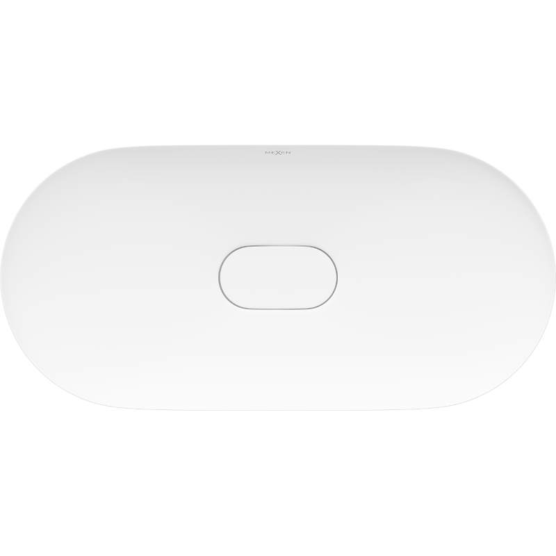 Mexen Sofia плот умивалник от конгломерат 70 x 35 см, бял - 23067001