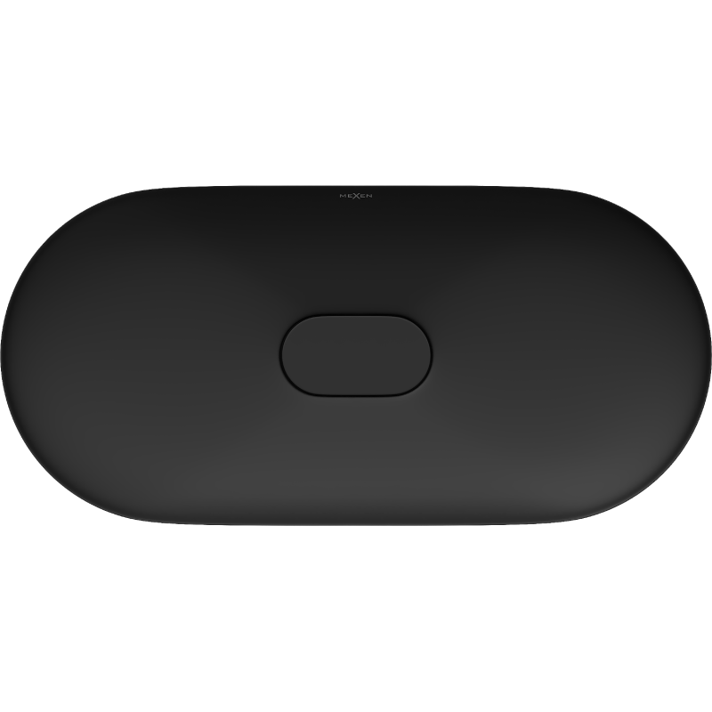 Mexen Sofia плот за мивка от конгломерат 70 x 35 cm, черен - 23067071