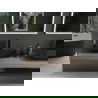 Mexen Esper плот мивка от конгломерат 60 x 38 см, черна - 23036071