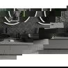 Mexen Ono конгломератна мивка за плот с размери 51 x 39 см, черна - 23045171