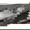 Mexen Poli плотова мивка от конгломерат 1/O 60 x 48 см, бяла - 23026001