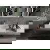 Mexen Poli плотова мивка от конгломерат 1/O 60 x 48 см, бяла - 23026001