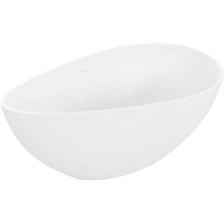 Mexen Parma самостоятелна вана от конгломерат 160 x 95 cm, бял мат - 57231609500