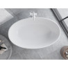 Mexen Parma самостоятелна вана от конгломерат 160 x 95 cm, бял мат - 57231609500