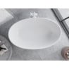 Mexen Parma самостоятелна вана от конгломерат 160 x 95 см, бяла мат - 57231609500